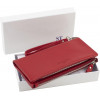 ST Leather Жіночий шкіряний гаманець-клатч у червоному кольорі на два відділення  1767425 - зображення 8