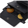 Bond Non Маленьке чоловіче портмоне із фактурної шкіри чорного кольору без застібки BOND (2421992) - зображення 5