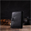 Bond Non Середній чоловічий гаманець із натуральної зернистої шкіри чорного кольору BOND (2422055) - зображення 9