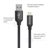 ColorWay USB/Apple Lightning Black 2m (CW-CBUL007-BK) - зображення 2