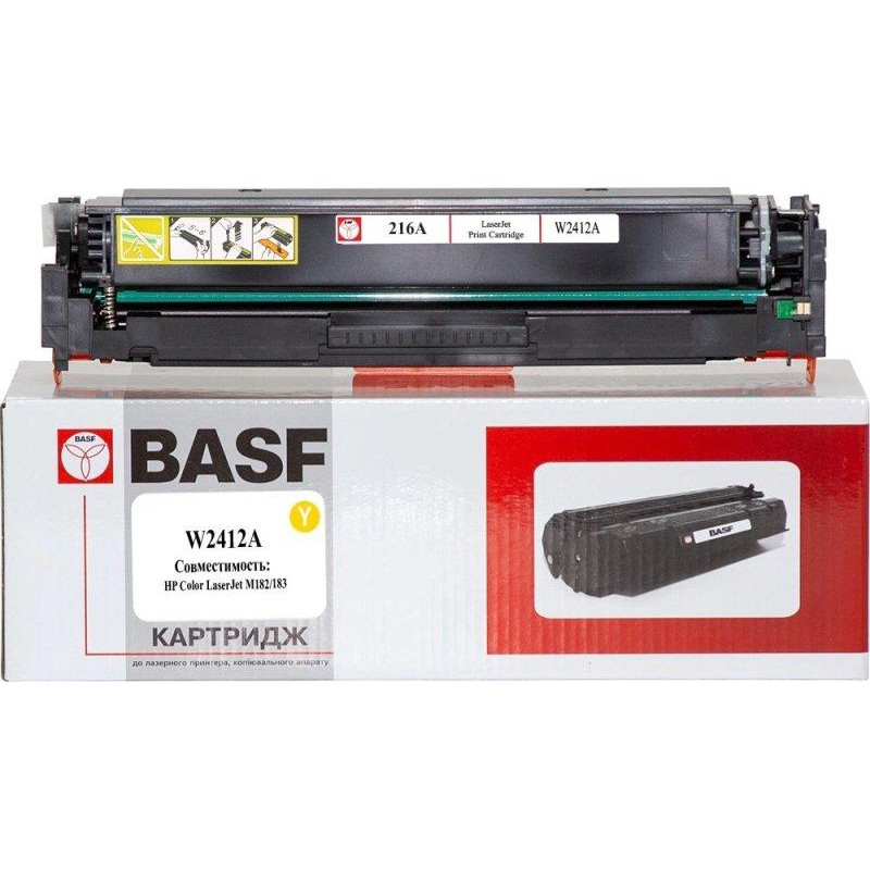 BASF Картридж для HP CLJ M182/183 W2412A Yellow 850ст. (KT-W2412A) - зображення 1