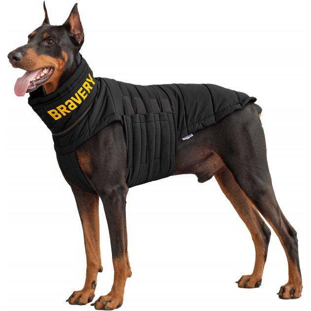 Noble Pet Пуховик  Bobby Black х Bravery 7XL (00002872) - зображення 1