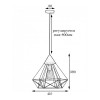 MSK Electric Crystal в стиле лофт MR 0541 GD (616641) - зображення 2