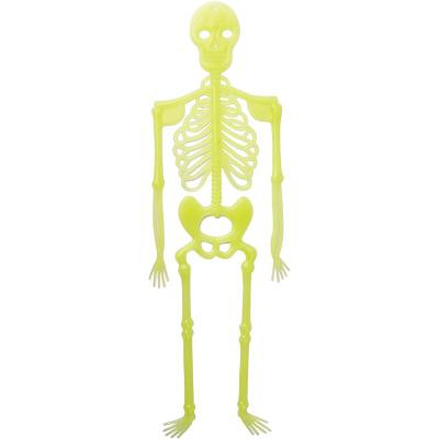 YES! Fun Прикраса декоративна  Хелловін "Скелет", 2 шт/наб, 34см, світяться у темряві (974354) - зображення 1