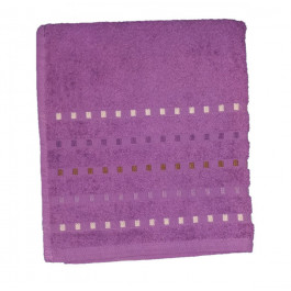 Zastelli Рушник для лазні  Мозаїка фіолетовий, махра, 50х90 см (2000008836937)