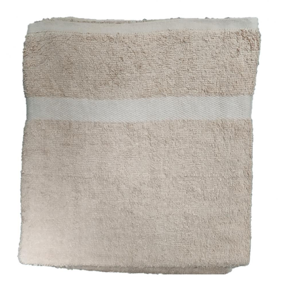 Zastelli Рушник для лазні  махровий, кремовий, 100х150 см (2000008837088) - зображення 1