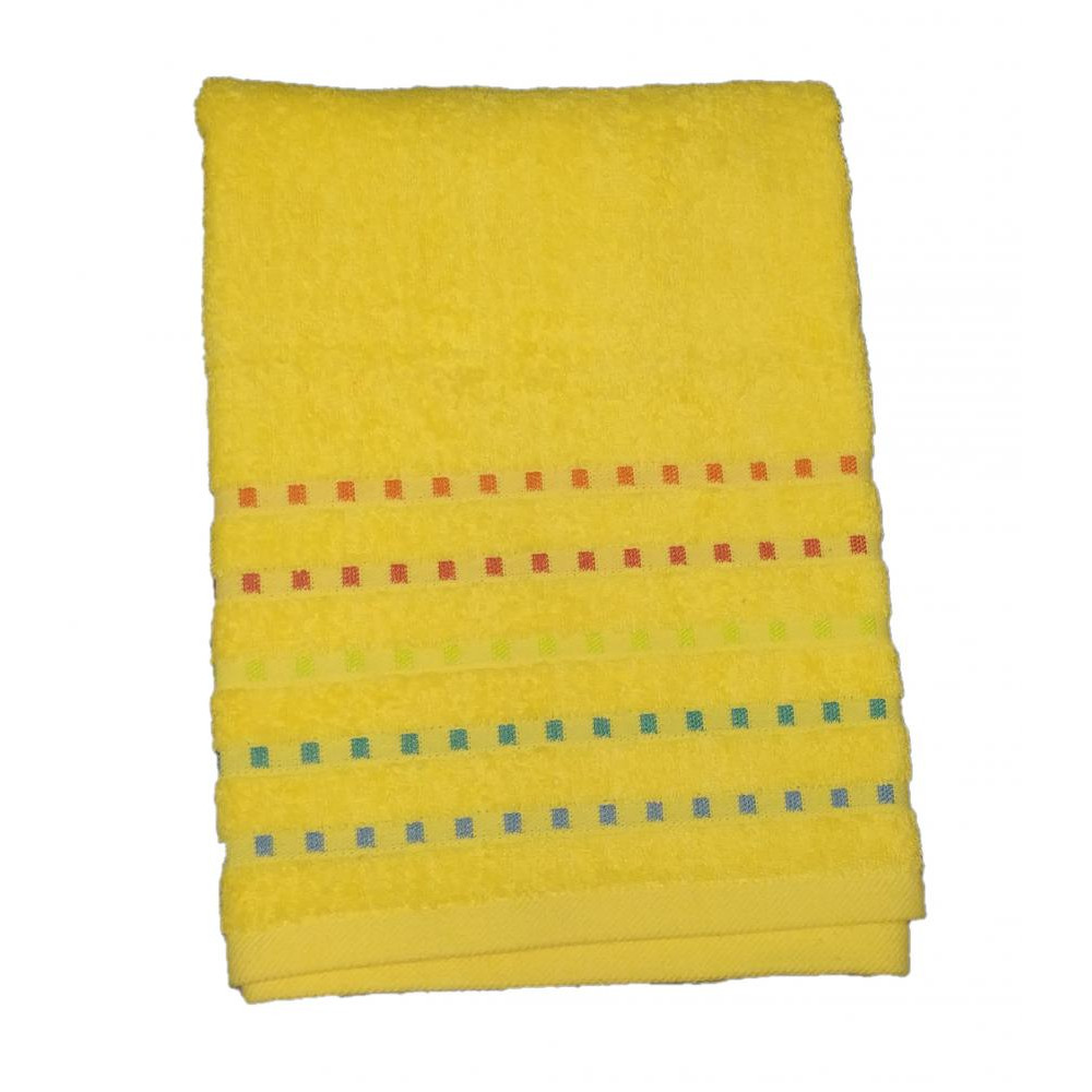 Zastelli Рушник для лазні  Мозаїка, махра, жовтий, 70х140 см (2000008836883) - зображення 1