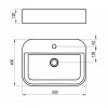 Ravak Ceramic 550 R Slim Shelf XJX01155005 - зображення 5