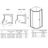 Ravak Nexty NSKK3-90 блискучий+Transparent 3O677C00Z1 - зображення 5