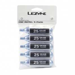 Lezyne 25g CO2 Cartridge 5-pack (4712805 976232)