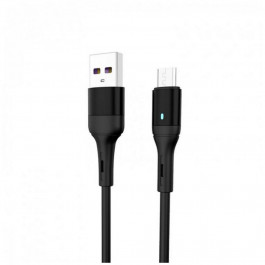 SkyDolphin S06V LED Smart Power USB to Micro USB 1m Black (USB-000559)