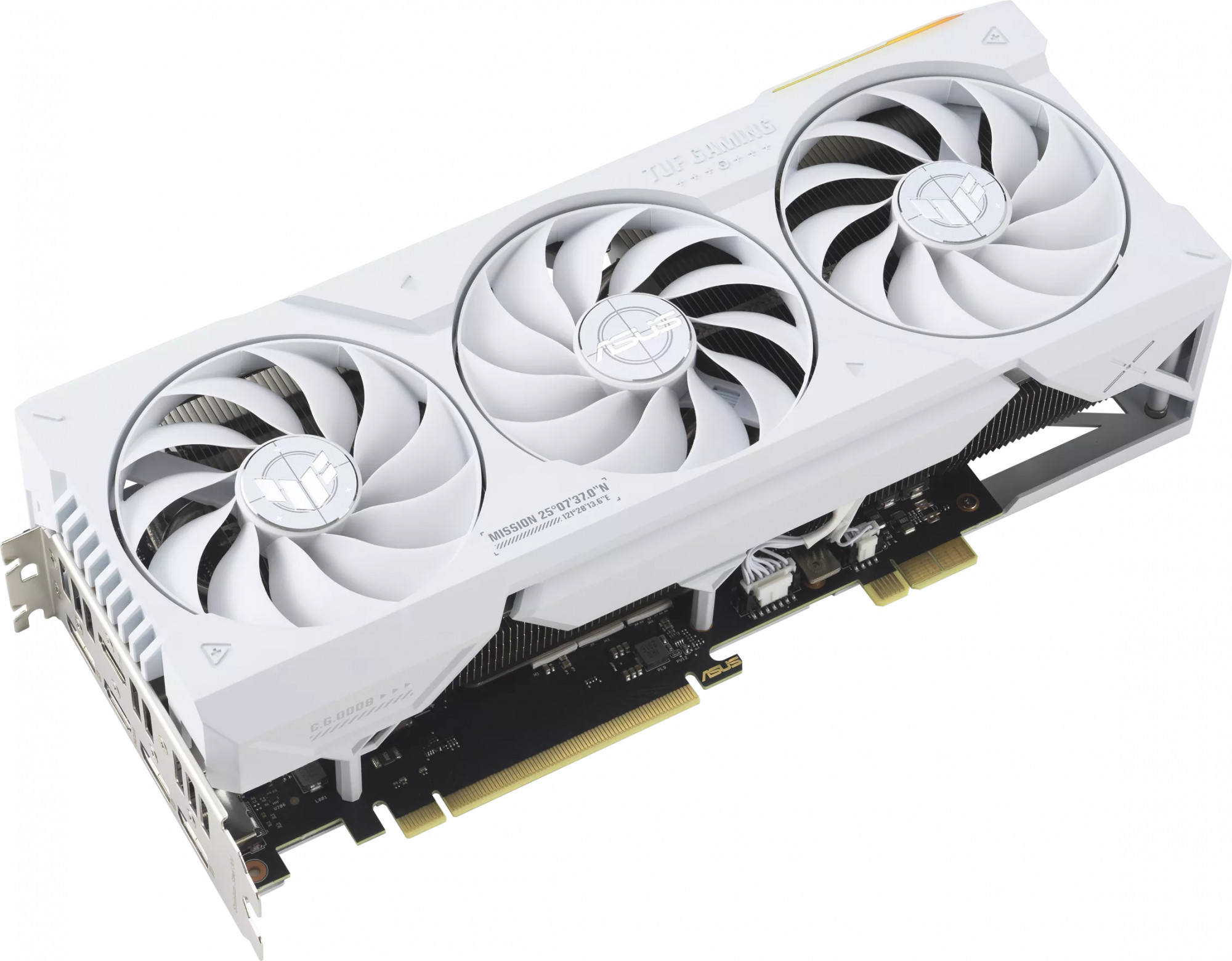 ASUS TUF-RTX4070TIS-16G-BTF-WHITE - зображення 1