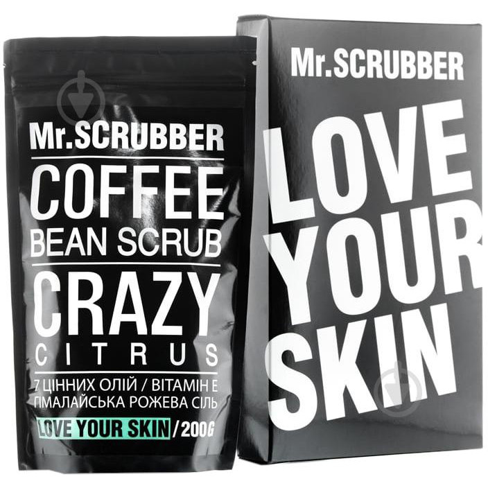 Mr. Scrubber Кофейный скраб для тела Crazy Citrus 200 g (4820200230016) - зображення 1