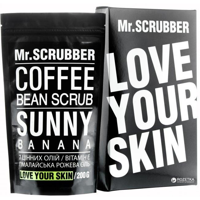 Mr. Scrubber Кофейный скраб для тела Sunny Banana 200 g (4820200230023) - зображення 1