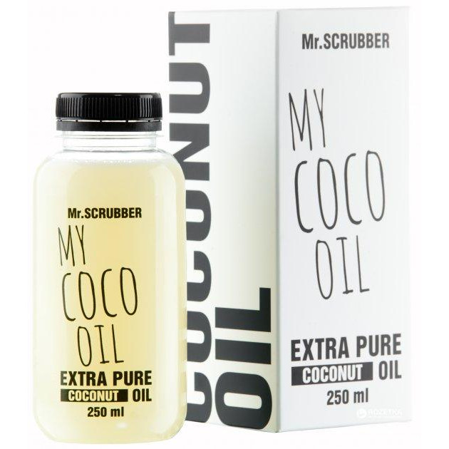 Mr. Scrubber Очищенное кокосовое масло My Coco Oil Extra Pure 250 ml (4820200230603) - зображення 1