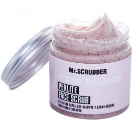 Mr. Scrubber Перлитовый скраб для лица  Hydra balance Perlite Face Scrub с двумя видами гиалуроновой кислоты 250 
