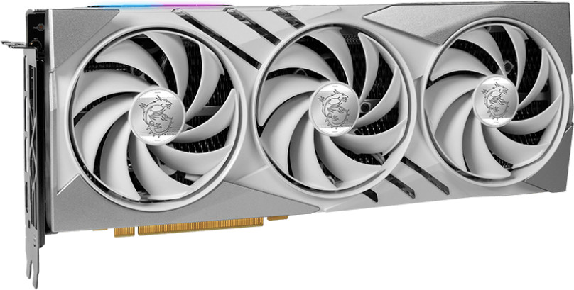 MSI GeForce RTX 4070 SUPER 12G GAMING SLIM WHITE - зображення 1