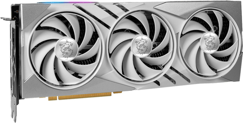 MSI GeForce RTX 4070 SUPER 12G GAMING X SLIM WHITE (912-V513-656) - зображення 1