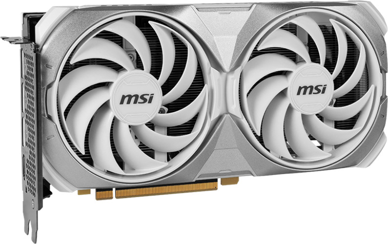 MSI GeForce RTX 4070 SUPER 12G VENTUS 2X WHITE OC (912-V513-659) - зображення 1