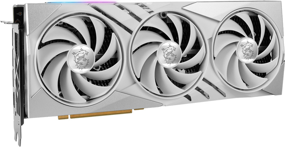 MSI GeForce RTX 4070 Ti SUPER 16G GAMING SLIM WHITE - зображення 1