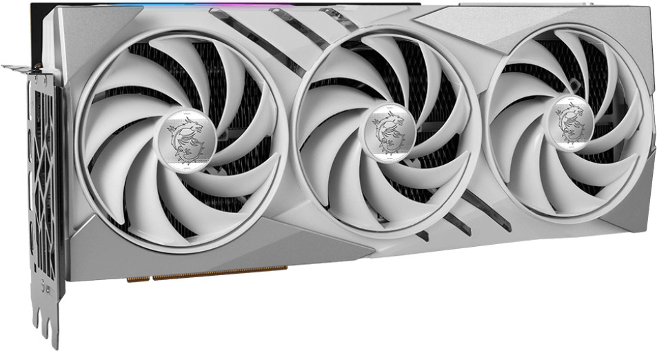 MSI GeForce RTX 4080 SUPER 16G GAMING X SLIM WHITE (912-V511-263) - зображення 1