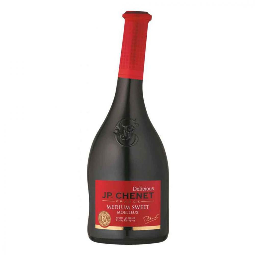 J.P. Chenet Вино JP. Chenet Rouge Medium Sweet червоне напівсолодке 0.75 л 9.5-14% (3500610033346) - зображення 1