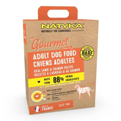 Natyka Gourmet Adult Lamb & Salmon 3 кг (5430001795103) - зображення 1