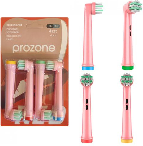 ProZone PRO-X Kids Pink 4 шт. for Oral-B - зображення 1