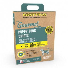 Natyka Gourmet Puppy Real Poultry 3 кг (5430001795059)