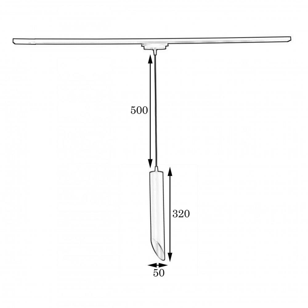 MSK Electric Slice на треке в стиле лофт NT 3722 - зображення 1