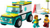 LEGO City Карета швидкої допомоги й сноубордист (60403) - зображення 1