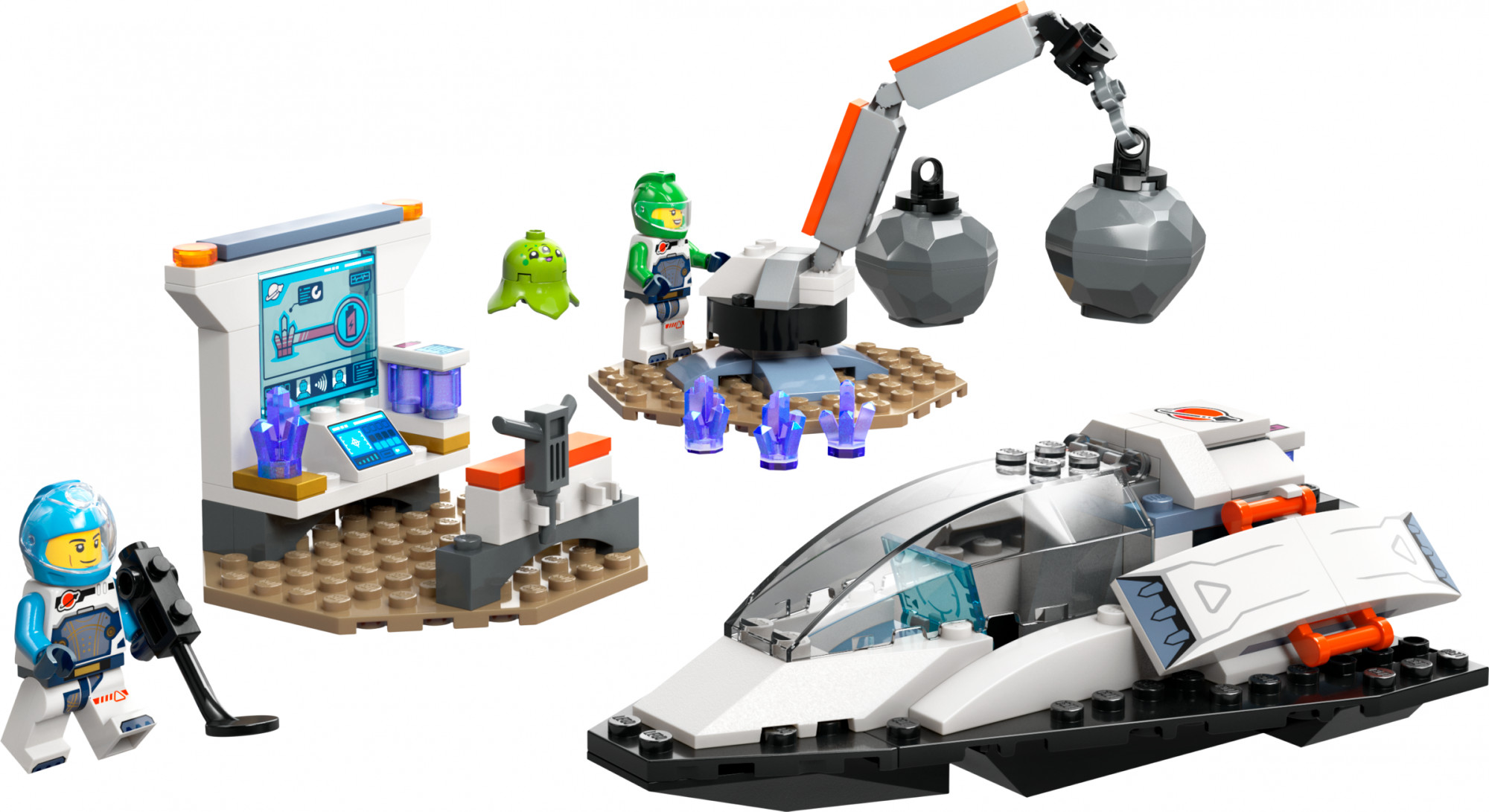 LEGO City Космічний корабель і дослідження астероїда (60429) - зображення 1