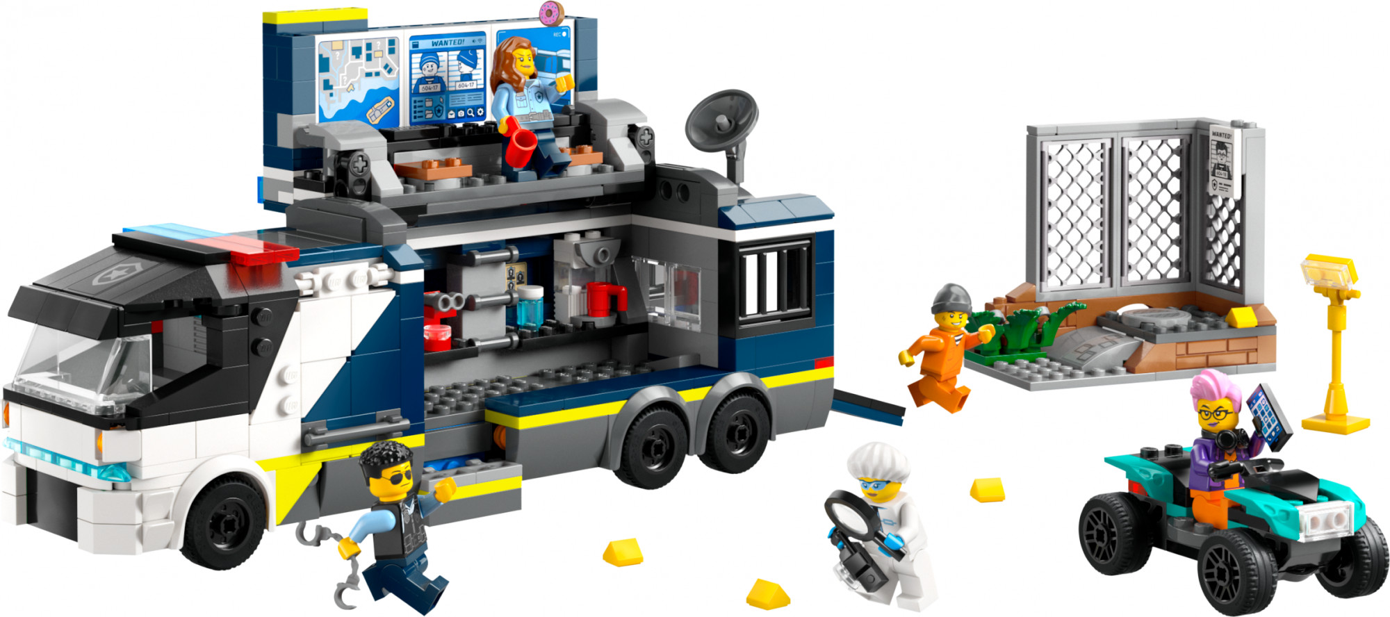 LEGO City Пересувна поліцейська криміналістична лабораторія (60418) - зображення 1