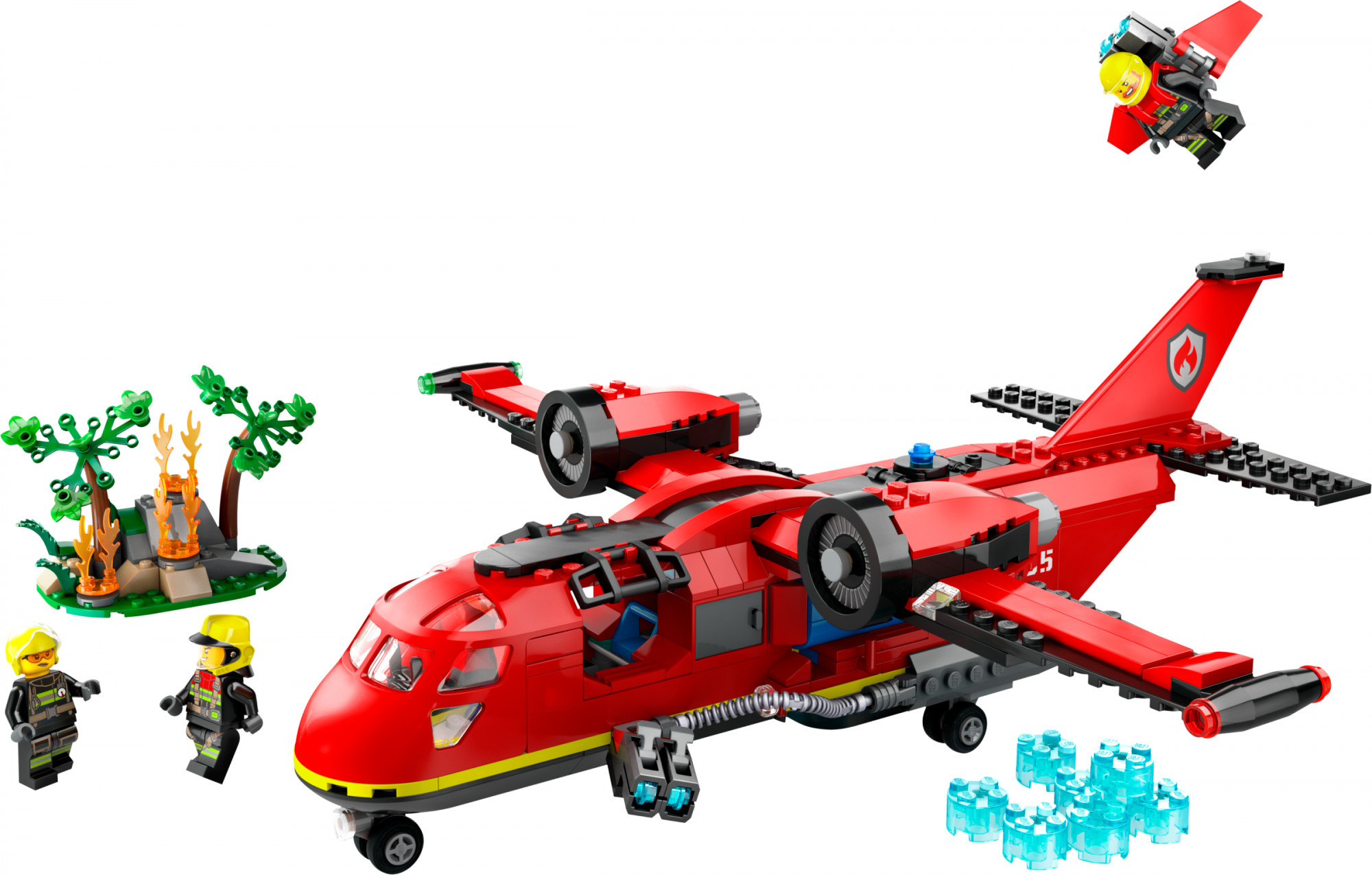 LEGO City Пожежний рятувальний літак (60413) - зображення 1