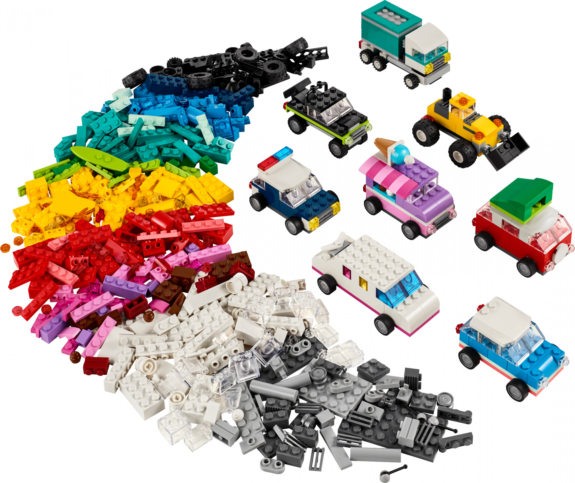 LEGO Classic Творчі транспортні засоби (11036) - зображення 1