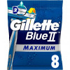 Gillette Бритва без змінних картриджів  Blue II Maximum 8шт - зображення 1