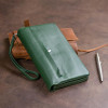 ST Leather Клатч зі шкіри жіночий  19320 Зелений - зображення 7