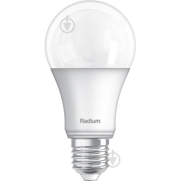 Radium LED 12 Вт A60 матовая E27 220 В 3000 К (4008597191657) - зображення 1