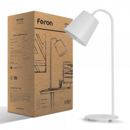 FERON DE1440 під лампу Е27 білий (40211)