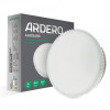 Ardero Накладний світлодіодний світильник  AL803ARD 36W коло декор (80180) - зображення 1