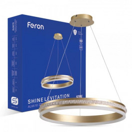   FERON Світлодіодний світильник  AL6610 SHINE LEVITATION 50W золото (40284)