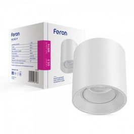 FERON Накладний світильник  ML202-P білий (01926)