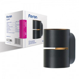 FERON Настінний накладний світильник  AL8001 чорний (40165)