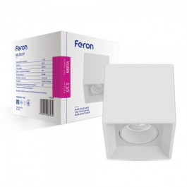 FERON Накладний світильник  ML203-P білий (01928)