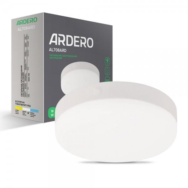 Ardero Накладний світлодіодний світильник  AL708ARD 18W (80001) - зображення 1