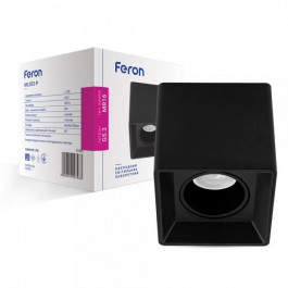 FERON Накладний світильник  ML203-P чорний (01929)