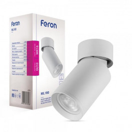 FERON Накладний поворотний світильник  ML180 білий (41876)