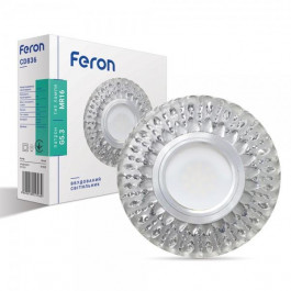 FERON Вбудований світильник  CD836 з LED підсвічуванням (01855)