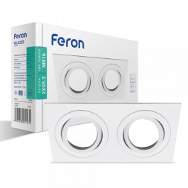 FERON Вбудований поворотний світильник  DL6222 білий (01805)
