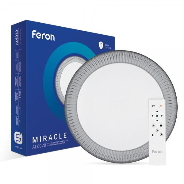 FERON 40143 Art, 72 Вт, 5400 лм, 3000К-4000К-6000К - зображення 1